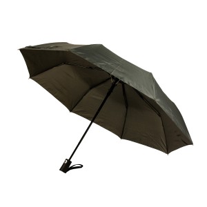 Зонт складной полуавтомат Art Rain 3640/3 3 сл.8 сп. серый