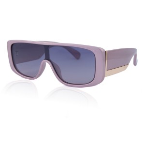 Солнцезащитные очки Leke Polar LK26008 C5 серый розовый металл