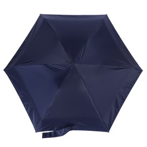 Зонт складной механика Parachase 6001 синий 5 сл 6 сп