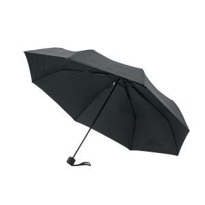 Зонт складной механика Nex 13310 3 сл.,8 сп.,черный