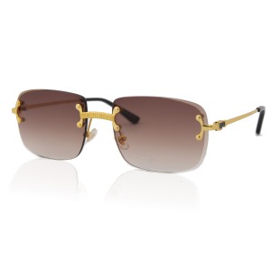 Сонцезахисні окуляри Kaizi S31829 C101 золото коричневий гр