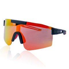 Сонцезахисні окуляри SumWin Polar 3049 C3 чорний помаранчеве дзеркало