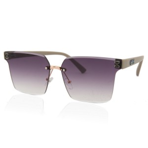 Сонцезахисні окуляри SumWin 8118 C7 беж фіолетовий гр