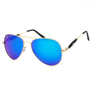 Сонцезахисні окуляри RB 3517 золото синє дзеркало