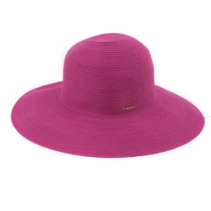 Шляпа широкополая Del Mare КЕЙСИ ярко-розовый Уц