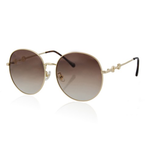 Сонцезахисні окуляри SumWin D052 C4 золото/коричневий гр