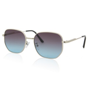 Солнцезащитные очки SumWin 2356 C4 серебро коричнево-голубой гр