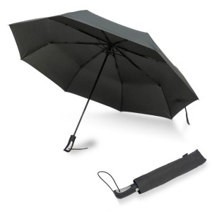 Зонт складной автомат Art Rain 3880 3 ст. 8 сп мужской черный