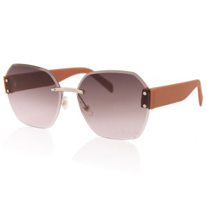 Сонцезахисні окуляри SumWin 5003A C4 срібло коричнево-рожевий гр