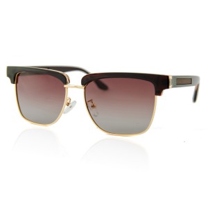 Солнцезащитные очки Polarized P8422 C4 золото коричневый гр
