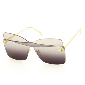 Сонцезахисні окуляри SumWin 17255 Бабочка C1 черний градієнт
