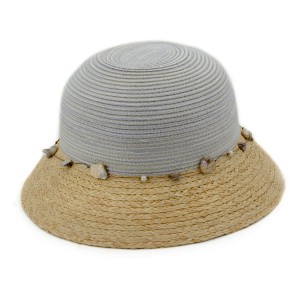 Шляпа Del Mare КАЛИСТО Ракушки белый/натуральный