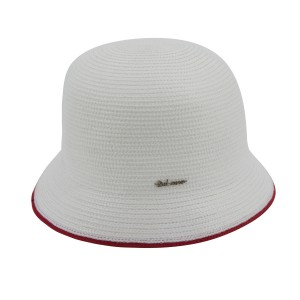Шляпа Del Mare ЮТА белый/красный 