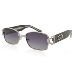 Солнцезащитные очки Kaizi PS31930 C56 серебро фиолетовый гр
