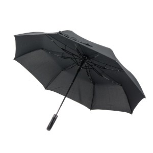 Зонт складной полуавтомат Airton 3620 ,черный,3сл.,8сп.,упак.12 шт.