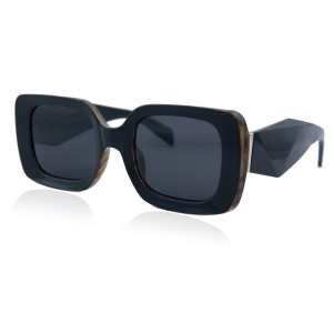 Солнцезащитные очки Leke Polar 18610 C2 черно-зеленый барб черный