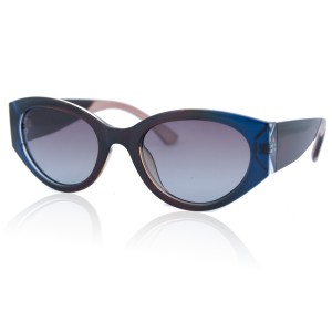 Солнцезащитные очки Leke Polar 19024 C3 коричнево-синий проз. серый