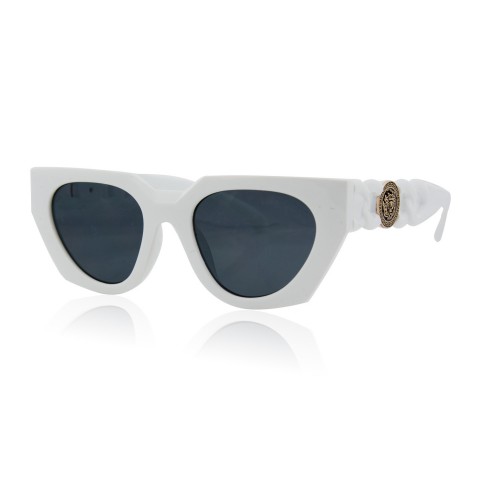 Сонцезахисні окуляри SumWin LH016 C3 білий/чорний