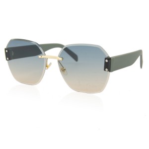 Сонцезахисні окуляри SumWin 5003A C6 золото зелено-беж гр