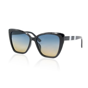 Сонцезахисні окуляри SumWin P1014 чорний синьо-жовтий гр