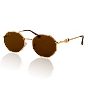Солнцезащитные очки Replica VLNT H331 C4 золото/коричневый