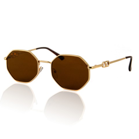 Сонцезахисні окуляри Replica VLNT H331 C4 золото/коричневий