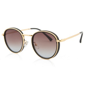 Солнцезащитные очки H12 2442 C2 золото коричнево-серый гр