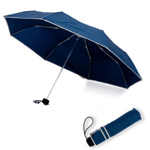 Зонт складной автомат Parachase 3213 синий 3 сл 8 сп