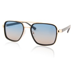 Сонцезахисні окуляри SumWin Polar P35274 C5 золото синьо-беж гр