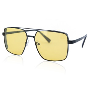 Сонцезахисні окуляри Cavaldi Polar 9002 C4-1 чорний глянець жовтий