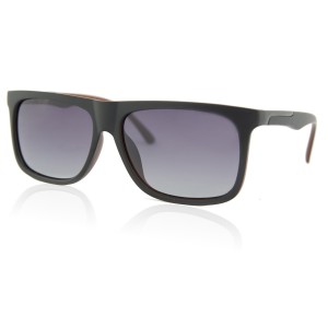 Сонцезахисні окуляри Cavaldi Polar 9507 C1 чорно-коричневий матов. сірий
