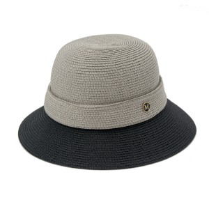 Шляпа ГАББИ Двухцветная серый/черный