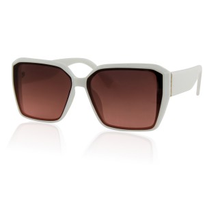 Сонцезахисні окуляри SumWin 1252 C2 білий коричнево-рожевий гр