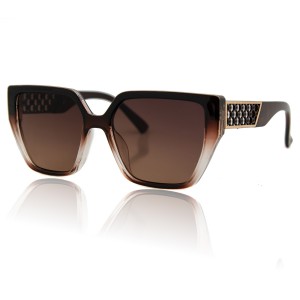 Солнцезащитные очки SumWin 1230 C4 коричневый прозрачный коричневый