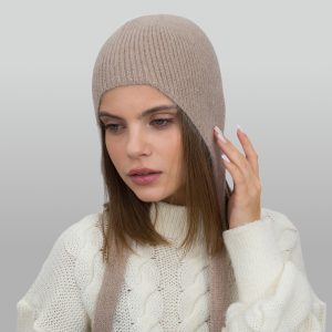 Шапка Malisa ПРАДЕШ рожевий (бежевий)