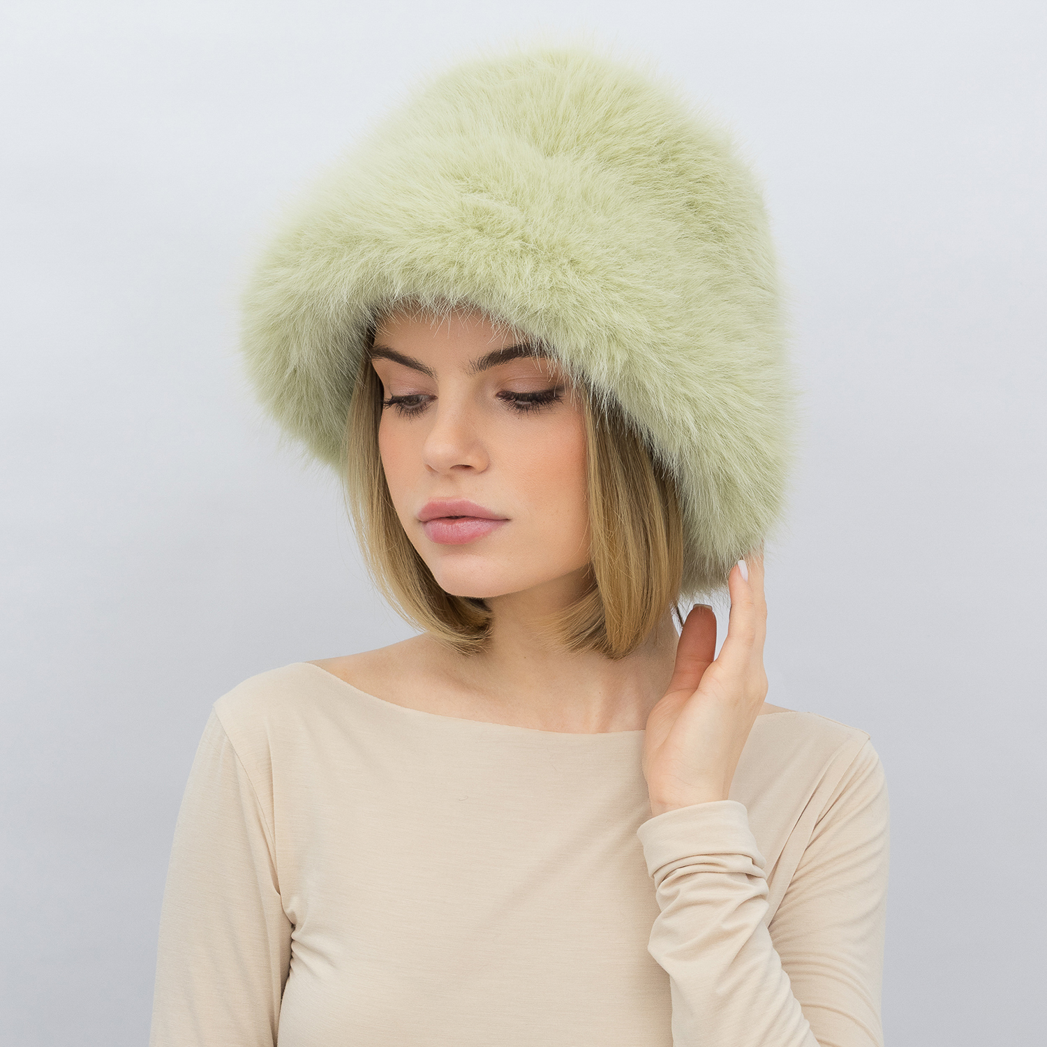 Шапка Malisa ЛЕВИЯ салатовий