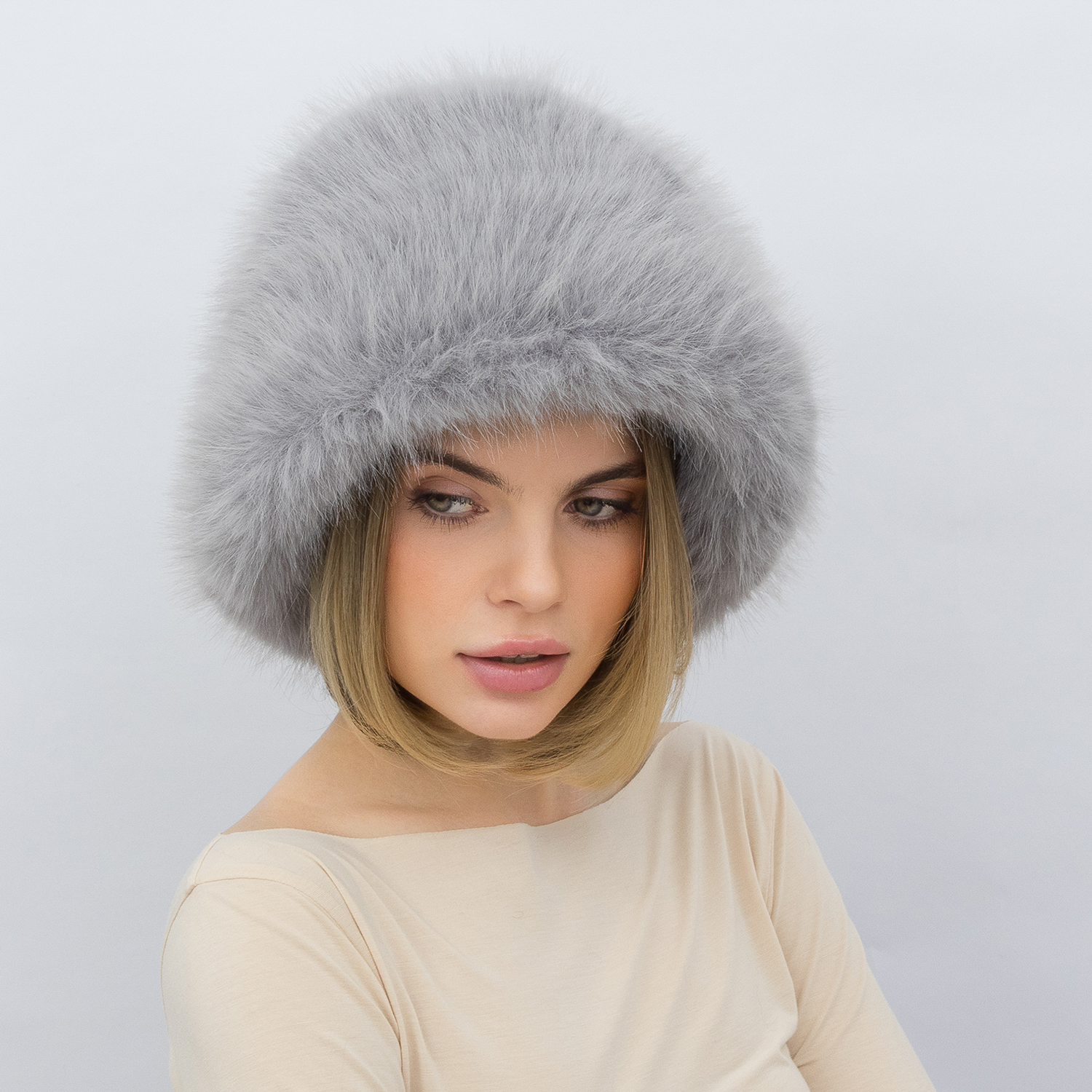 Шапка Malisa ЛЕВИЯ серый