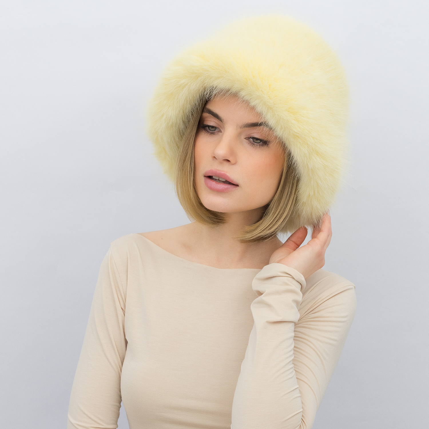 Шапка Malisa ЛЕВИЯ лимон