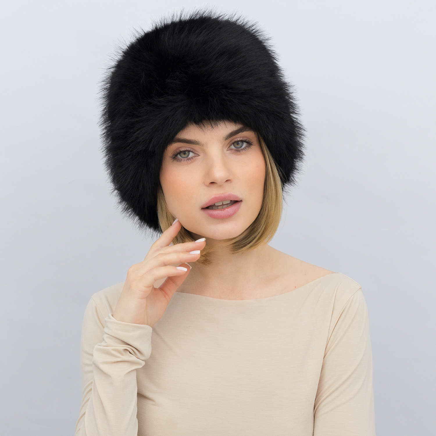 Шапка Malisa КАМІЛА чорний