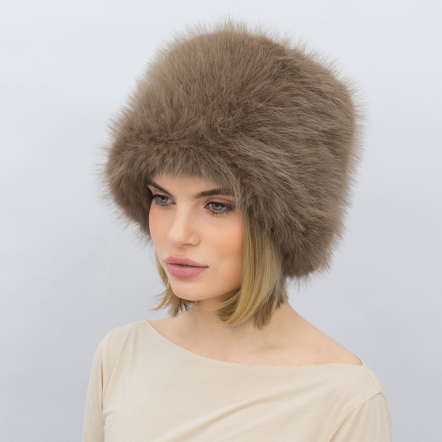 Шапка Malisa КАМІЛА капучіно