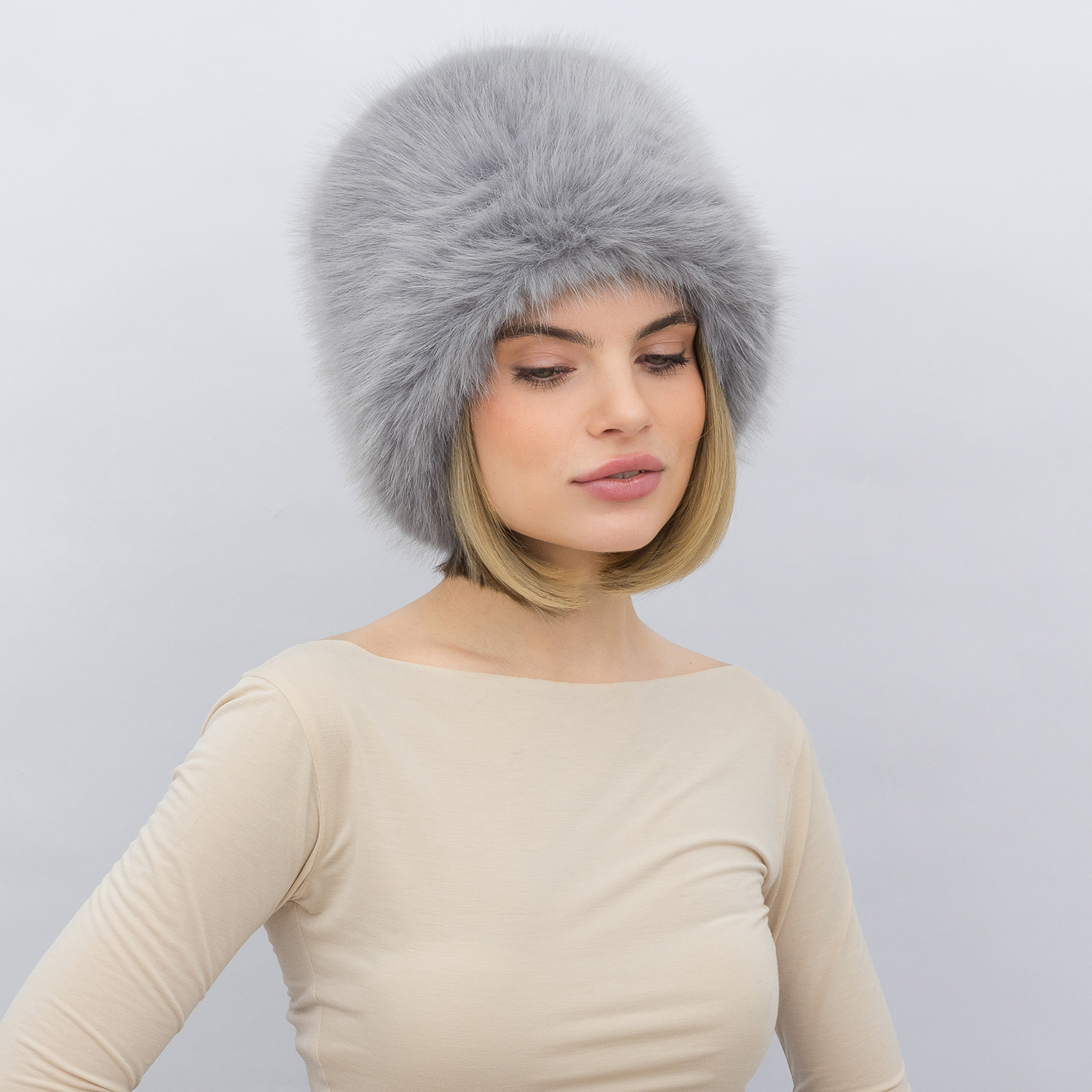 Шапка Malisa КАМІЛА сірий