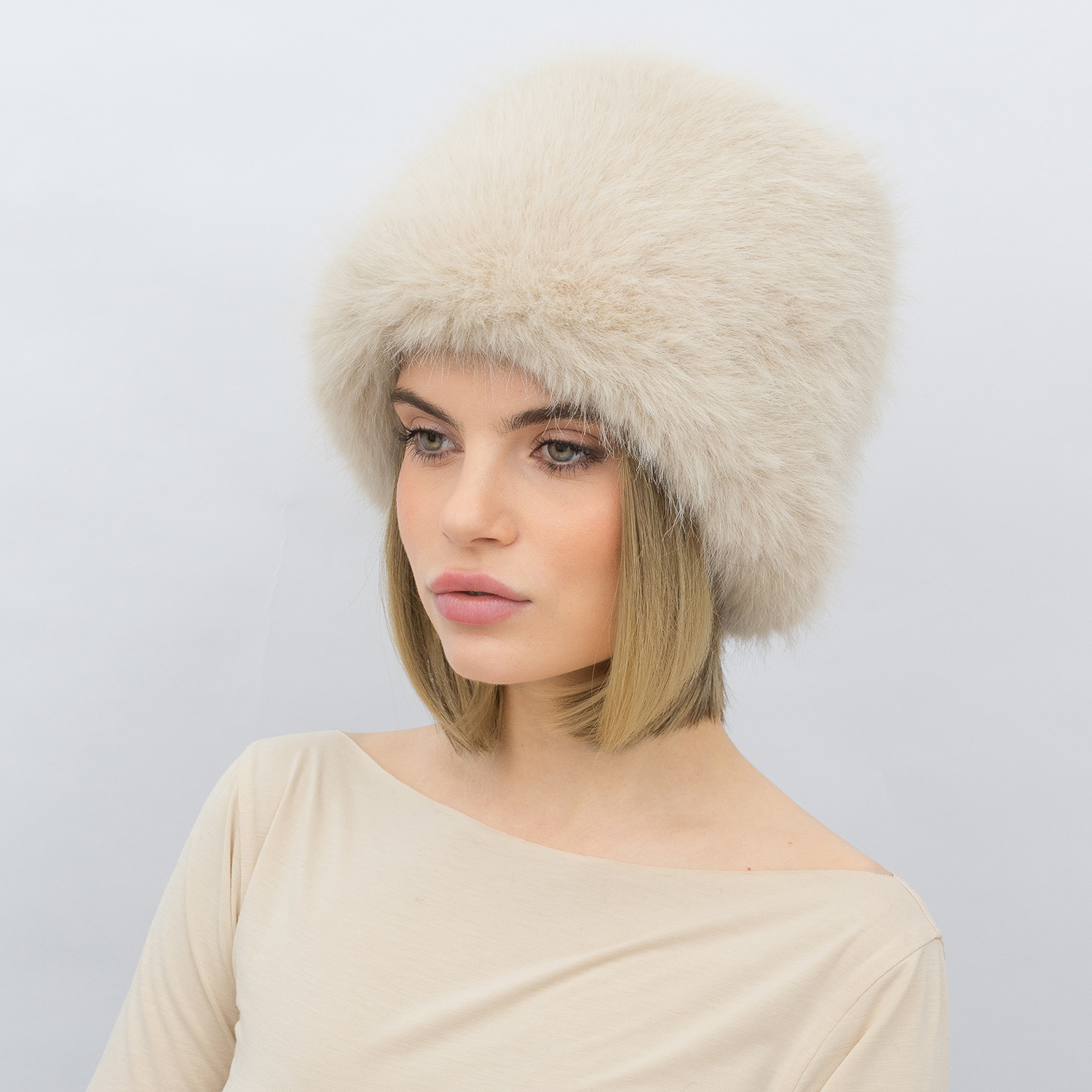 Шапка Malisa КАМІЛА св.бежевий