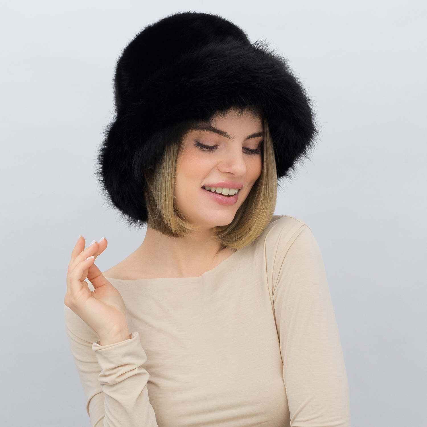 Шапка Malisa МАРГАРЕТ черный