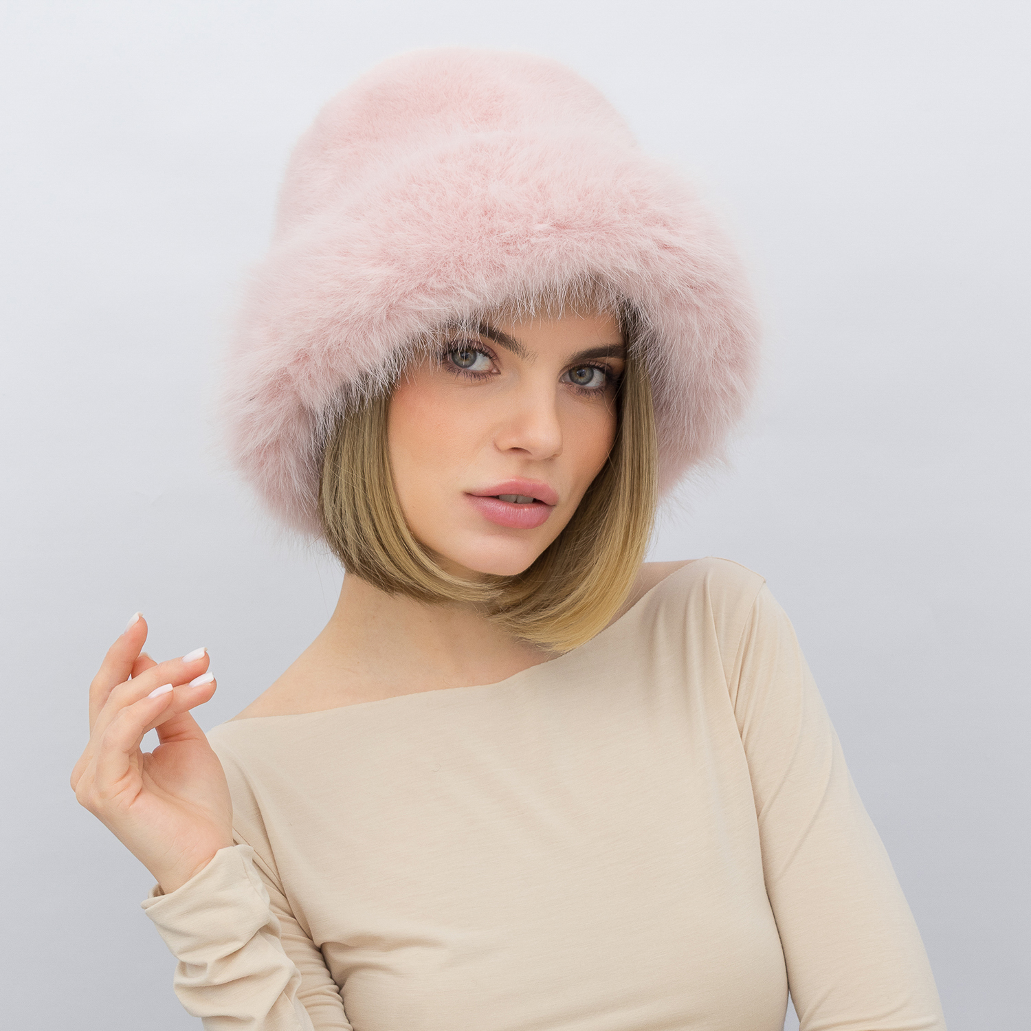 Шапка Malisa МАРГАРЕТ св.рожевий
