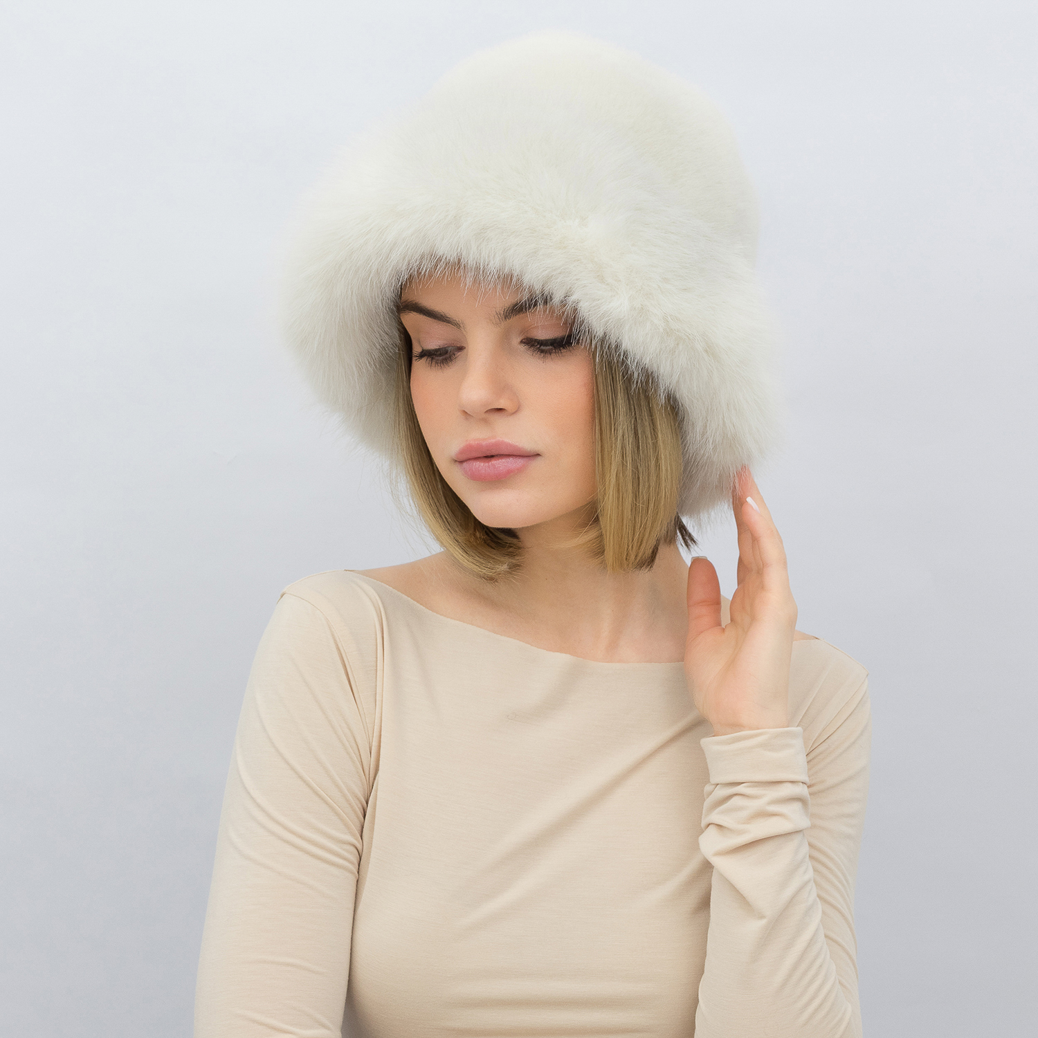 Шапка Malisa МАРГАРЕТ белый