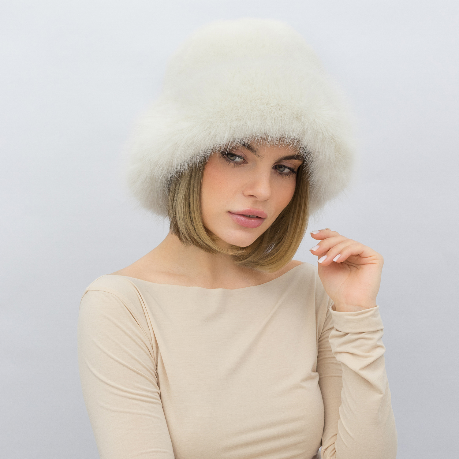 Шапка Malisa МАРГАРЕТ белый