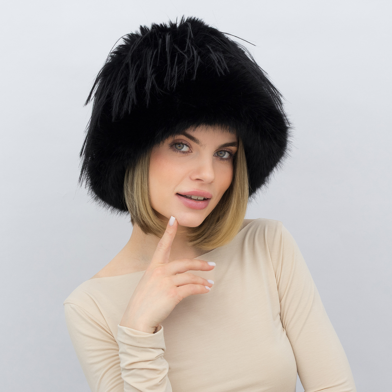 Шапка Malisa АЛАЙН черный