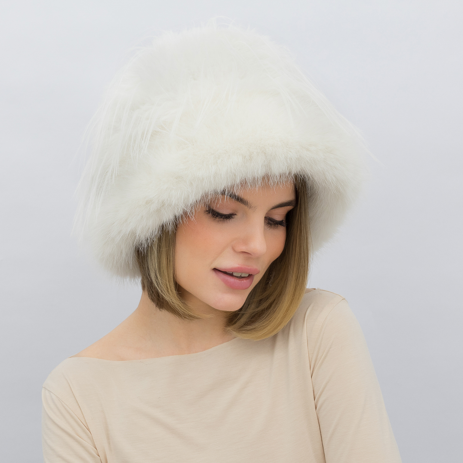 Шапка Malisa АЛАЙН белый