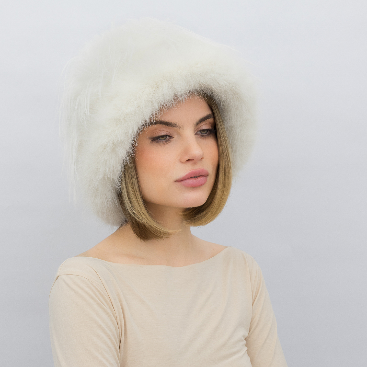 Шапка Malisa АЛАЙН белый