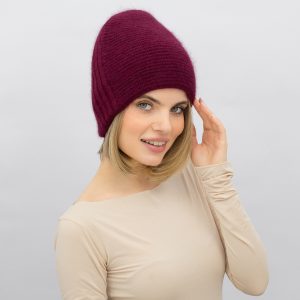 Шапка Malisa СОУЛТ брусниця